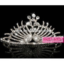 hot sale crystal fashion metal princess hair accessories crown